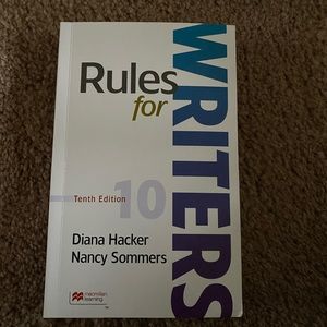 Rules for writers textbook